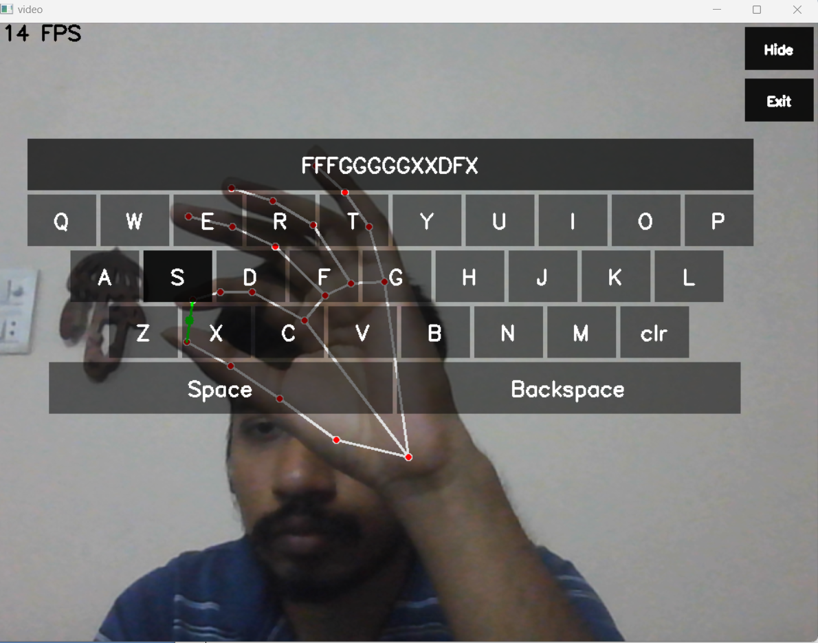 AI Virtual Keyboard